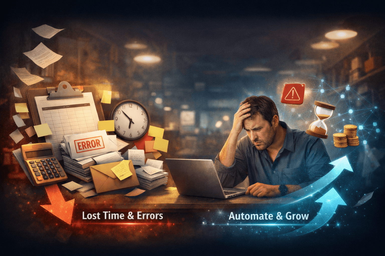 The Real Cost of Manual Processes for Small Businesses in a Digital World